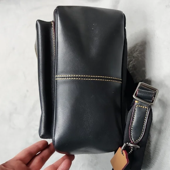 Coach x Disney 2017 Mickey Mouse Mini Charlie Leather Backpack - Picture 4 of 7